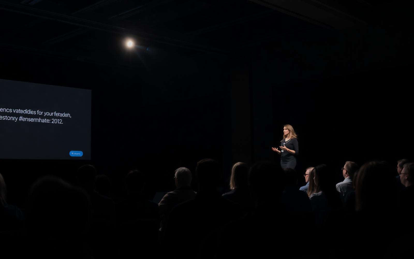 Professional speaking engagement